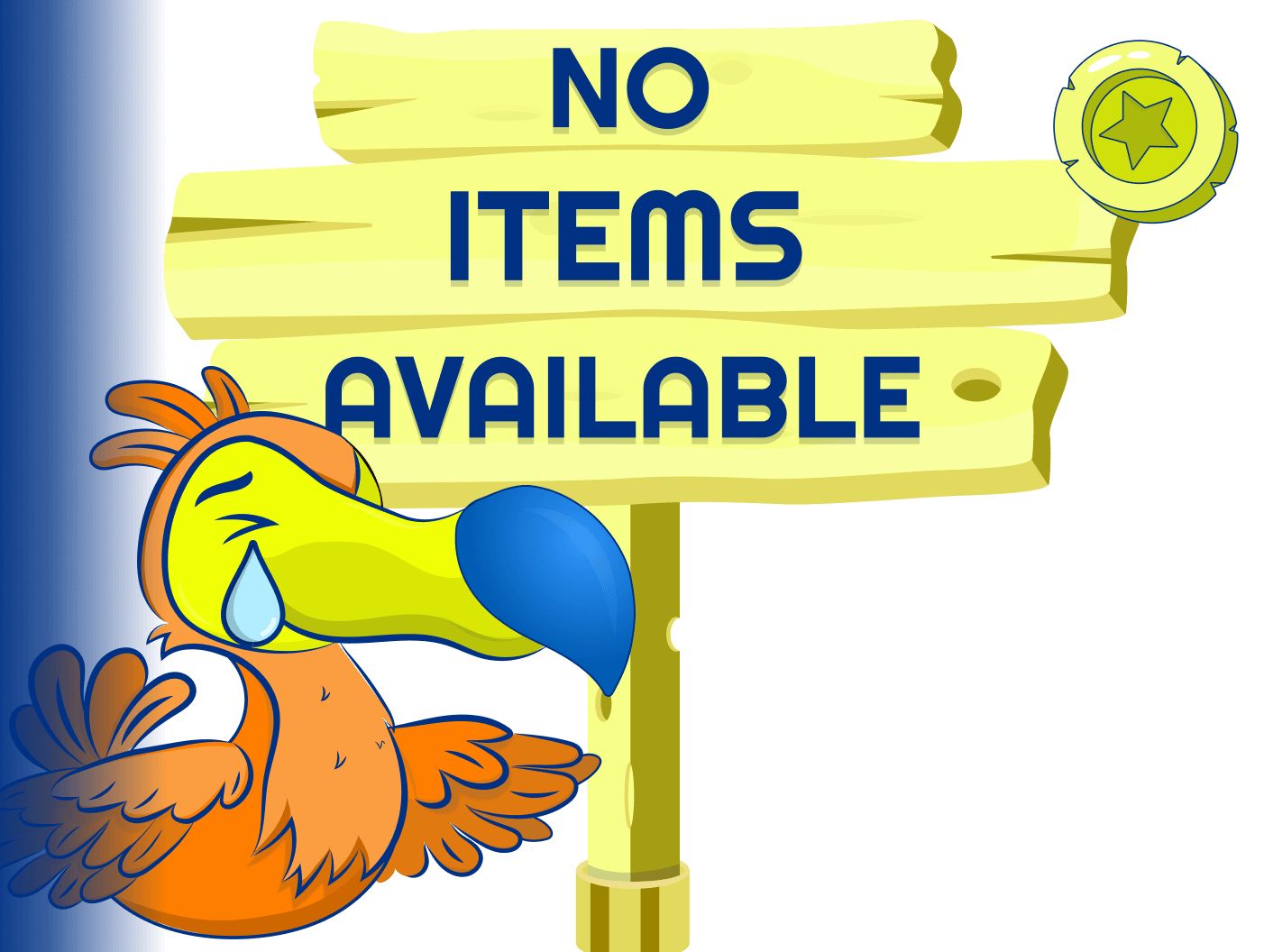 Empty items image
